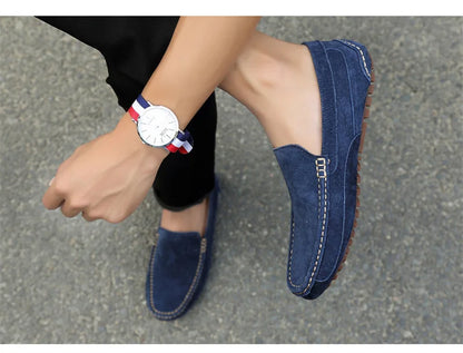 Leather Man Loafers Luxury 2022 Casual Shoes For Men Boat Shoes Handmade Men Slipon Driving Shoes Male Moccasins Zapatos