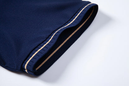 New men's T-shirt classic short sleeved polo shirt summer top casual T-shirt button collar oversized casual polo shirt