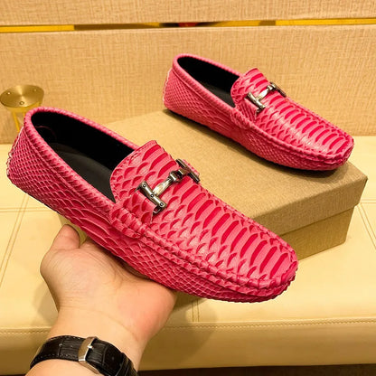 Summer Mens Outdoor Anti-slip Comfort Soft High Quality Men Breathable Flat Driving Shoes New 2024 Classic Casual Loafers