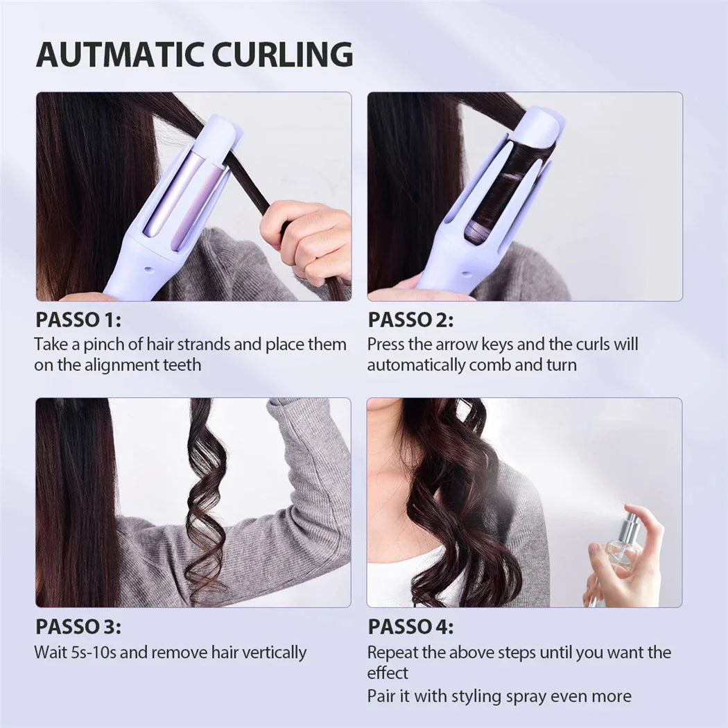 32mm Automatic Curling Iron Automatic Rotating Ceramic Curler Professional Curling Iron Curling Iron Curler