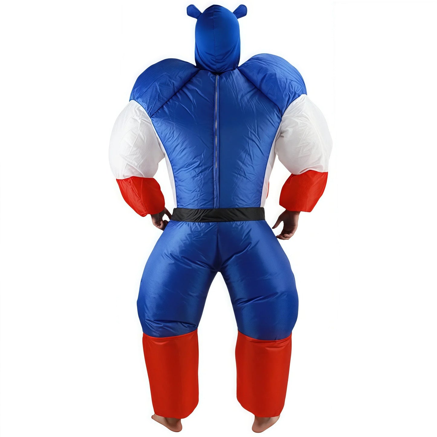 2026  Inflatable Captain Hulk Super hero Cosplay Jumpsuit Costume Halloween for Man Party