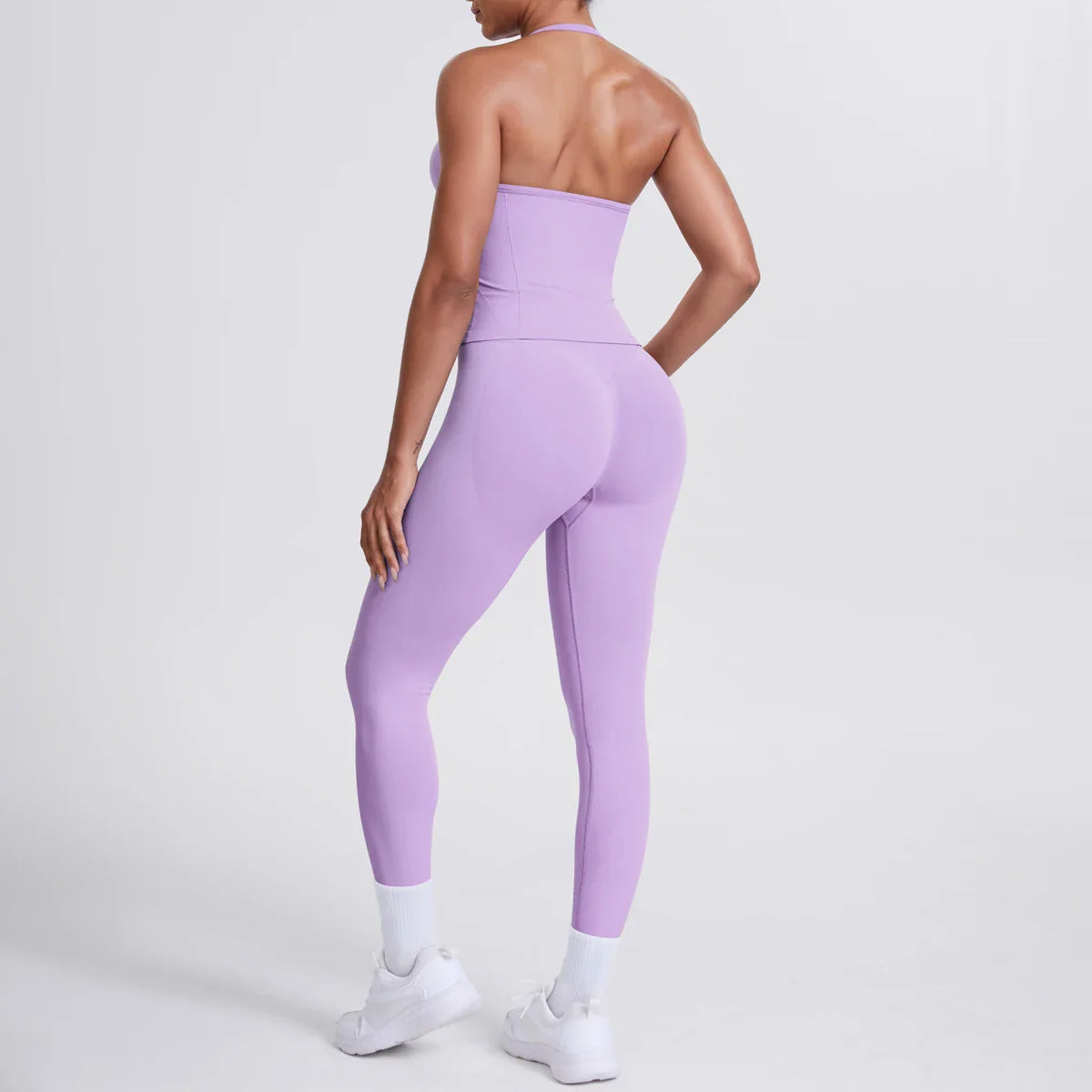 2 Piece Yoga Clothes Women Tracksuit Athletic Wear Pilates Fitness Suit Gym Workout Push Up Clothes Sports Bra Leggings Suit