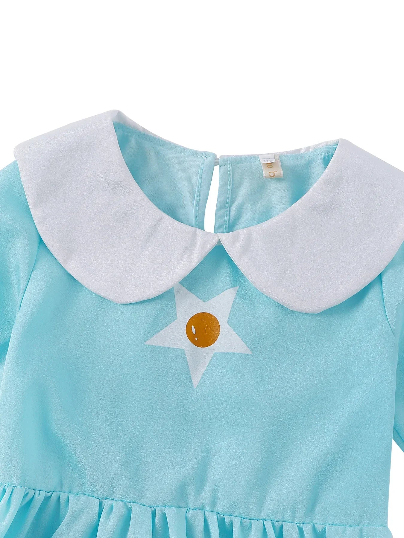 Rosalina Dress Girls Peach Cosplay Kids Party Princess Costume Birthday Blue Dresses Children Clothing
