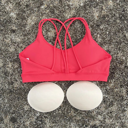 2 Piece Yoga Shorts Set Gym Sports Set Women Workout Outfit Fitness Suit Cross Straps Bra High Waist Shorts Running Tracksuit