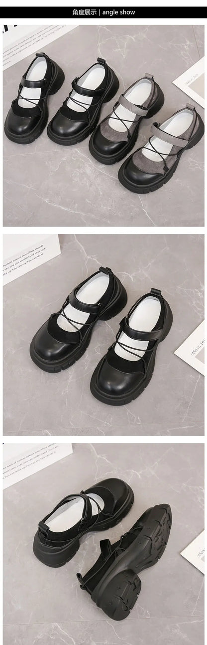 2026 Women Hot Seller Thick Soled Mary Jane Small Leather Shoes British Wind Fashion with New Single Shoe Tide Shoes for Women
