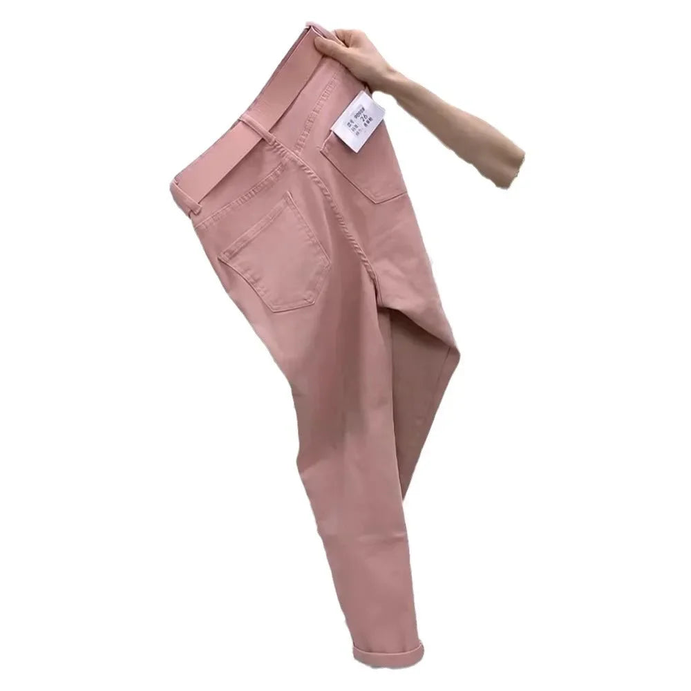 Women Loose Fit Pear Shape Old Style Pants