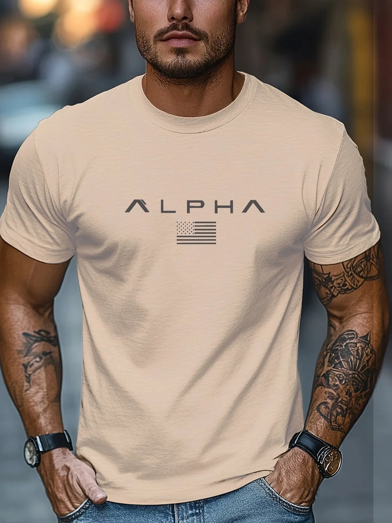 Men's summer 100 cotton fashionable casual loose solid color multi-color optional sports round neck short sleeved T-shirt top