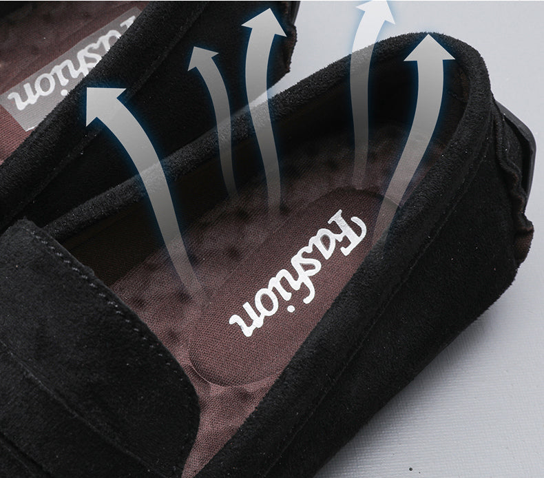 Trend Suede Men Casual Shoes Breathable Comfort Slip-on Mens Driving Shoes Fashion Men Lazy Shoes Luxury Brand Loafers Moccasins