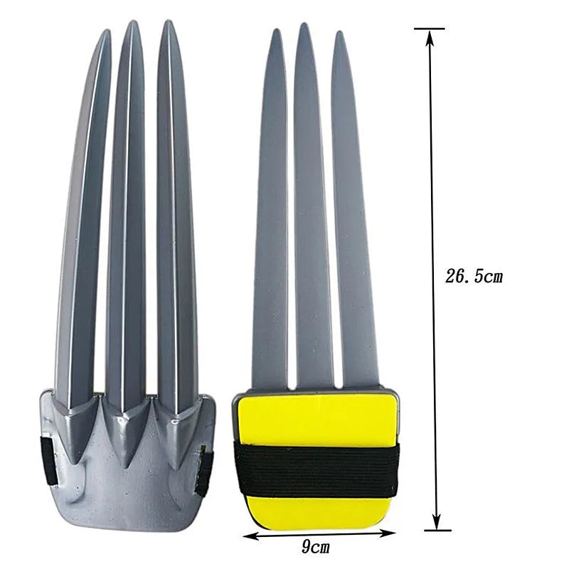 Kids Wolverine Costume Superhero Cosplay Suit Halloween Jumpsuit with Game Claws and Mask Boys' & Girls' Holiday  Costumes