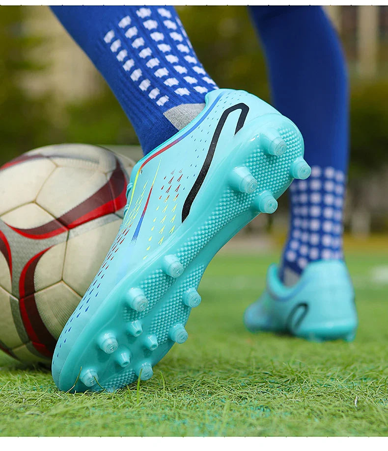 New Men Football Boots Non-Slip High-quality Woman Soccer Shoes Grass Cleats Futsal Sneakers Match Indoor Outdoor Football Shoes