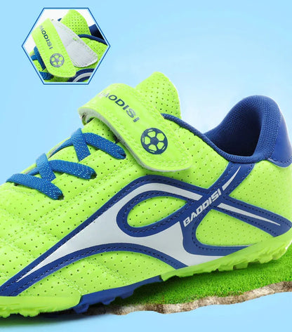 Children Football Shoes Grass Society Indoor Training Original Boys Soccer Shoes Cleats Non Slip Kids Football Field Boots New