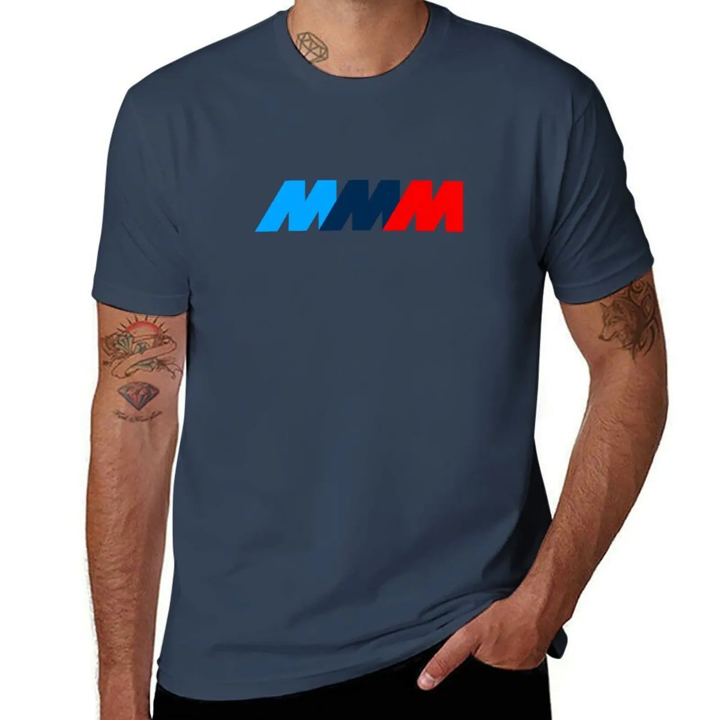 Bimmer M Series Badge High Performance T-Shirt funnys oversized tees aesthetic clothes fitted t shirts for men