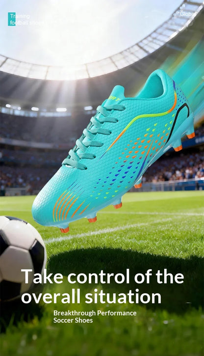 New Men Soccer Shoes Hot Sale Women Professional Football Boots Unisex High-quality Futsal Ultralight Cleats TF/FG Sneakers