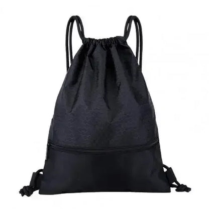 Sport 5 Colors Drawstring Pocket Simple Backpack Men's and Women's Fitness Backpack Lightweight Basketball Bag Oxford Zipper Bag