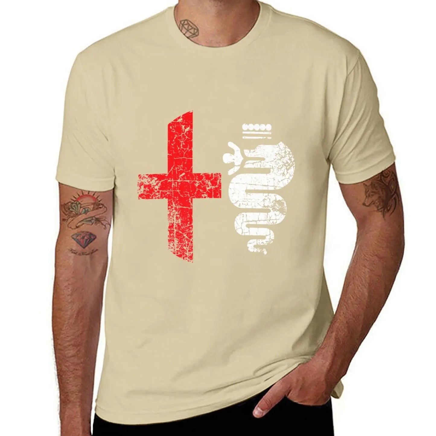 Alfa Car Drivers Stylish Grunge Logo T-Shirt funnys graphics oversizeds plain white t shirts men