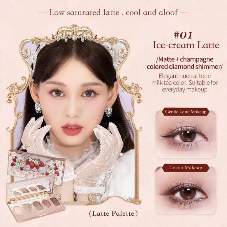All In One Makeup Set Gift Box Garden Cushion Cream Foundation Matte Blush Long Lasting Velvet Lip Cream With Bag