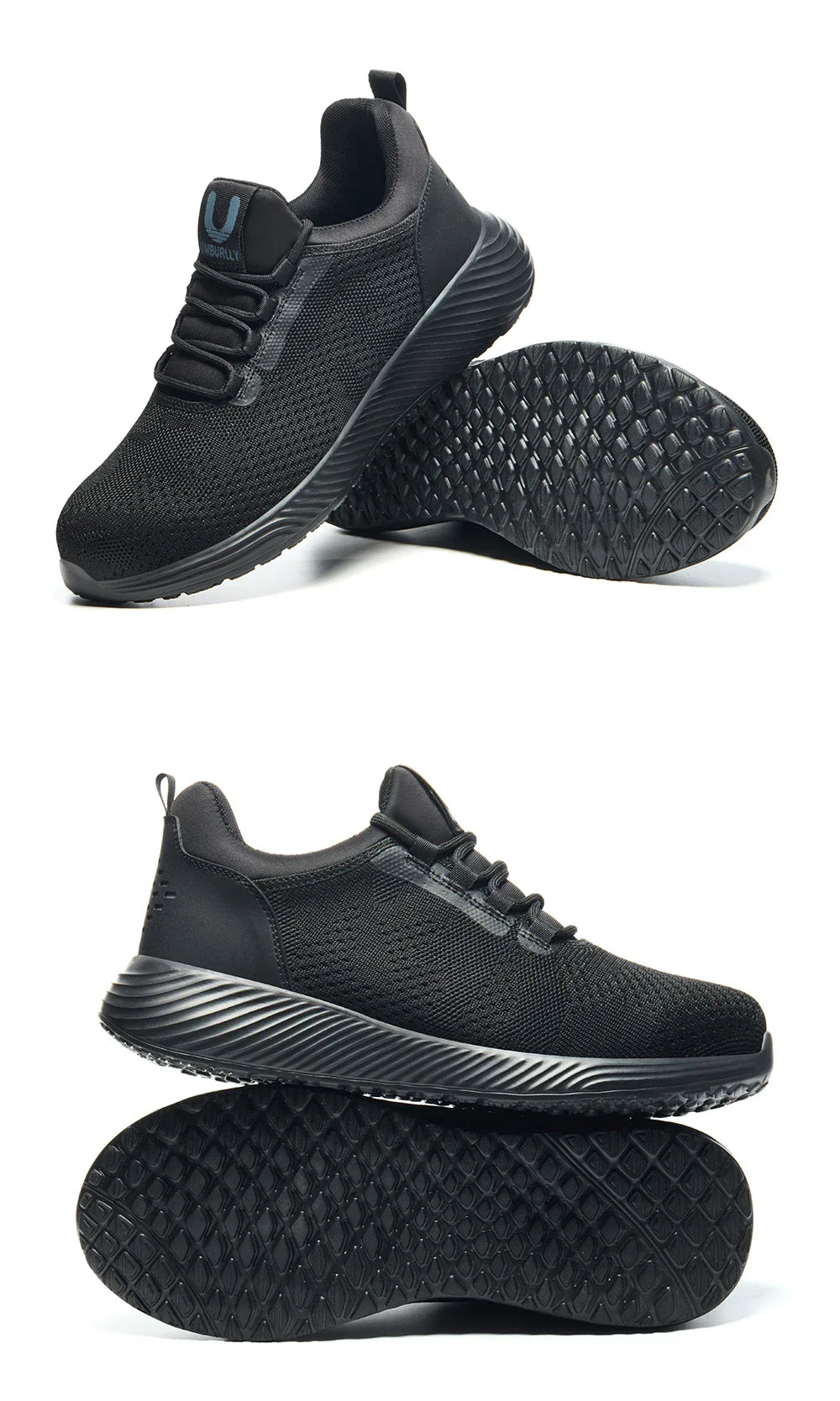 Safety Shoes Men With Steel Toe Cap Anti-smash Men Work Shoes Sneakers Light Puncture-Proof Indestructible Shoes Dropshipping