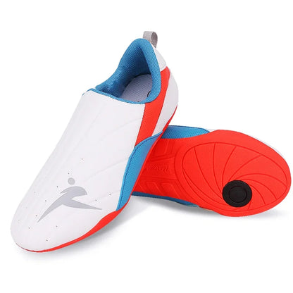 Sapatos Masculinos para Boxe Kung Fu Artes Marciais Respiráveis Solado Macio Grosso Tênis de Caratê para Treinadores de Taekwondo Resistentes ao Desgaste para Crianças e Adultos