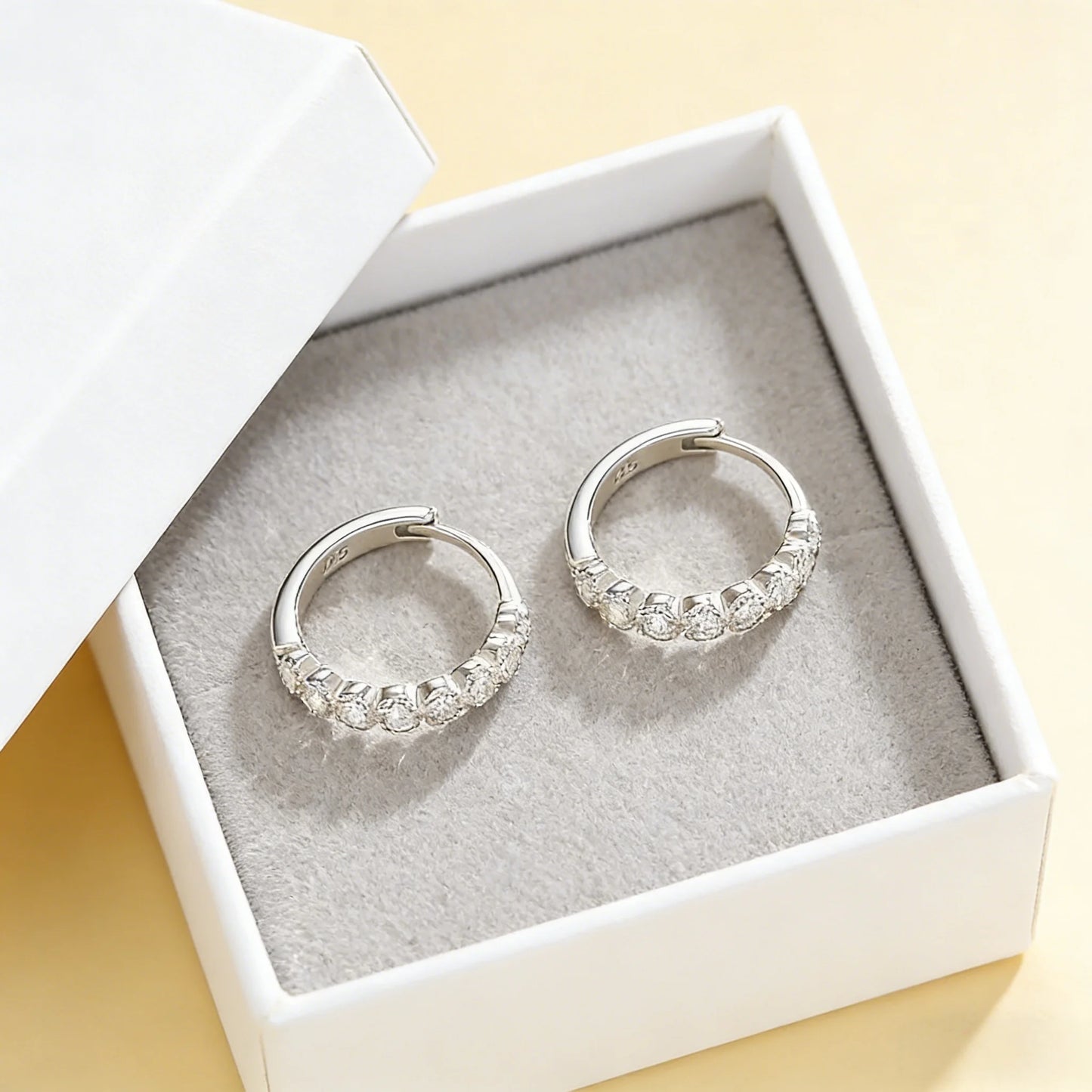 Trendy Silver Mini Stud Earrings for Women Stainless Steel Sparkling Zircon Piercing Jewelry Set Daily Party Tiny Simple