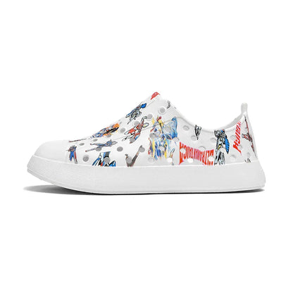 Cartoon Printing Boys Barefoot Shoes Summer Beach Non-slip Comfortable Kids Shoes Cute Closed Toe Breathable Girls Sandals