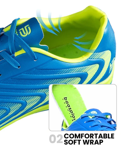 Men Professional Soccer Shoes Outdoor Anti-Slip Training Sport Shoes Male Light Leather Football Boots Chuteira Campo