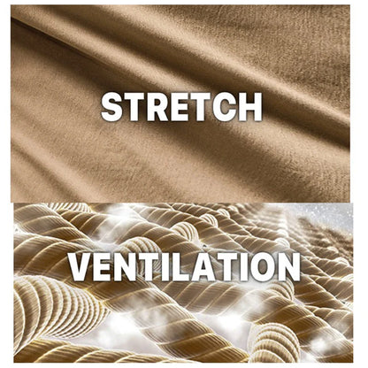 Men's Breathable Sports Pants Lightweight Hiking with Zipper Pocket Quick Dry Water Resistant Fishing Travel Trousers