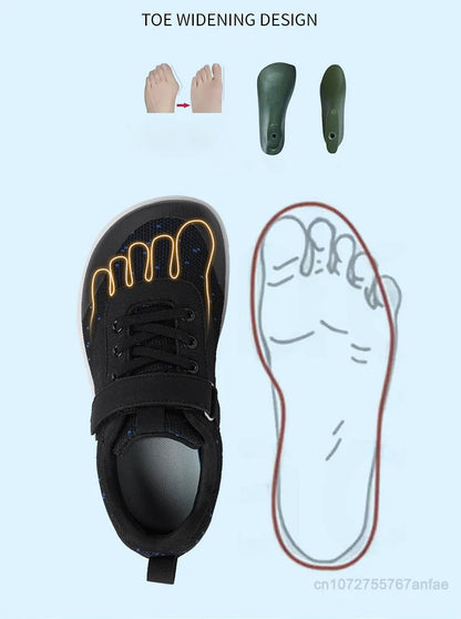 Toddler/Little/Big/Kid Wide Barefoot Shoes | Boys/Girls Minimalist Sneakers | Splay Naturally | Lightweight Girls Boys Sneakers