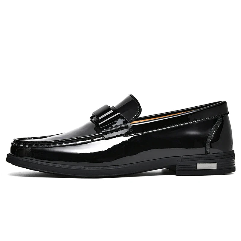 Patent Leather Loafers Men Casual Shoes For Gentleman Loafer Formal Shoes Instappers Heren Big Size 47 48