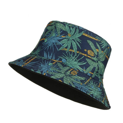Double-sided Wearing Cap Solid Color Bucket Hat Men Women Sun Hat Reversible Fisherman Hat Summer Panama Cap Sun Fishing Gorros