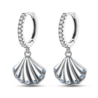 925 Silver Charms Plata De Ley 925 Jewelry Women Fashion Cute Tiny Clear Crystal CZ Stud Earrings Star Starfish Dolphin Earrings