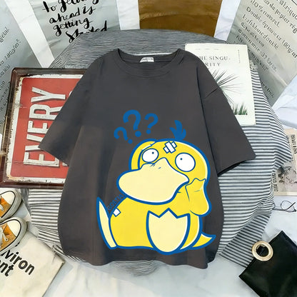 T Shirt Man Women 2026 Summer Y2k Cotton Short Sleeve Tee Streetwear Clothes Oversized Casual Top Fashion Unisex