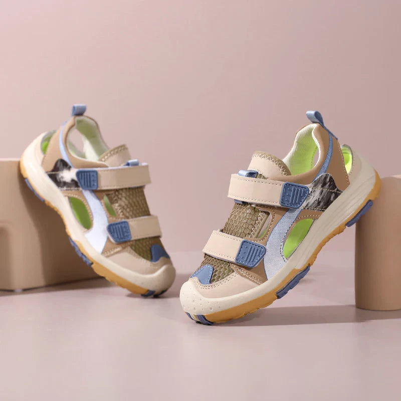 Children Shoes Boys Sandals Summer Shoes Sneaker Luxury Designer Non-slip Sports Casual Flat Boy Sandals Shoes