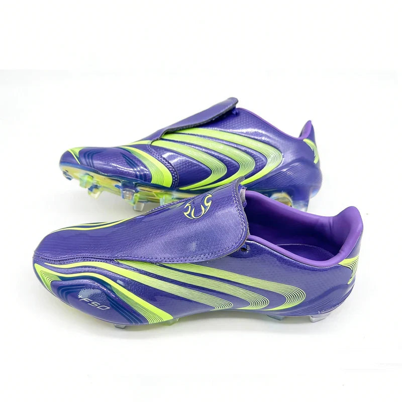Professional Mens Soccer Shoes F50 Training Non-Slip Turf Soccer Cleats Boys TF/FG Football Sneakers Chuteira Campo 39-45