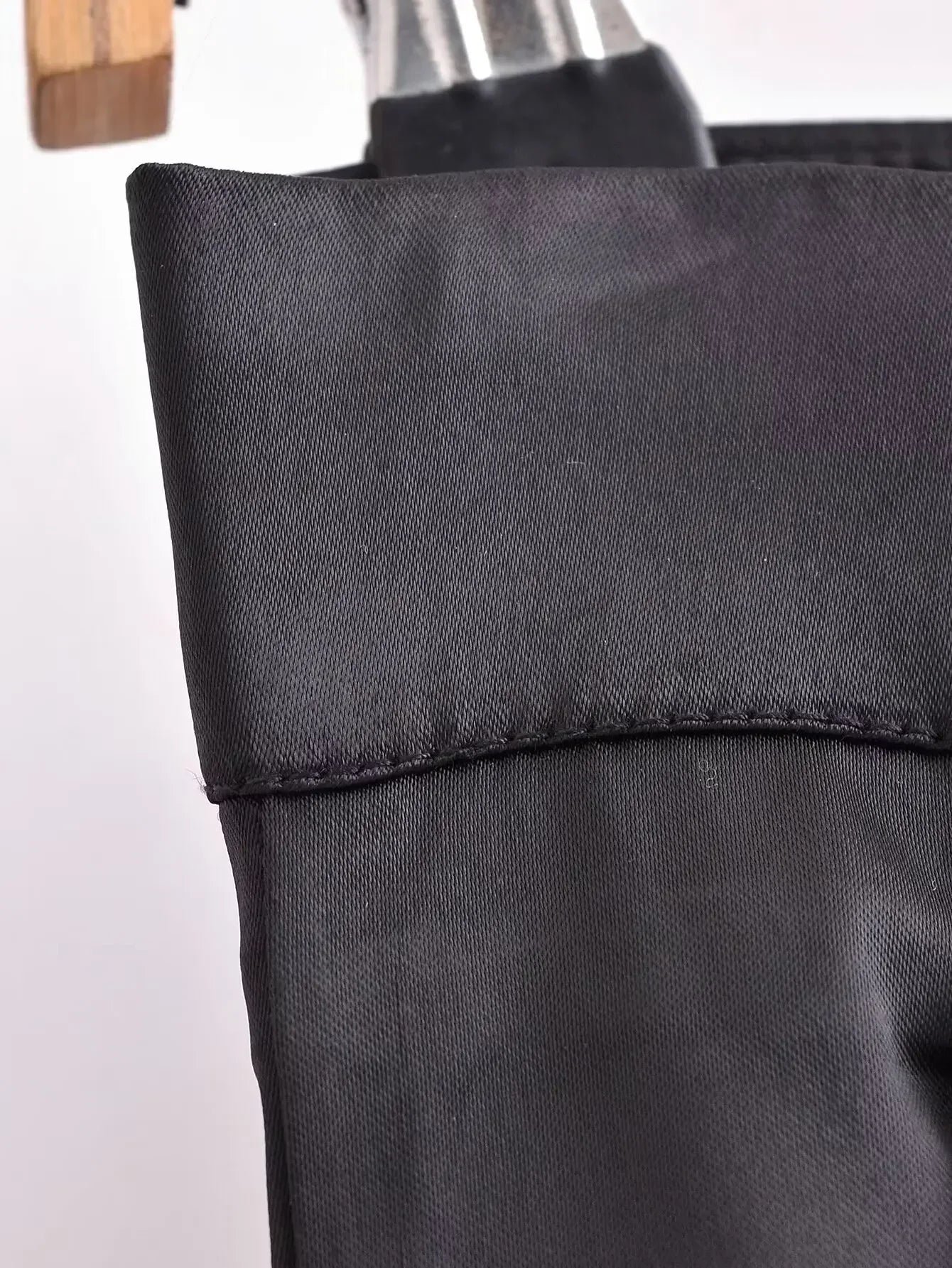 Women Fashion with Pockets Versatile High-waist Slim Multi-pocket Silk Satin Texture Straight Overalls