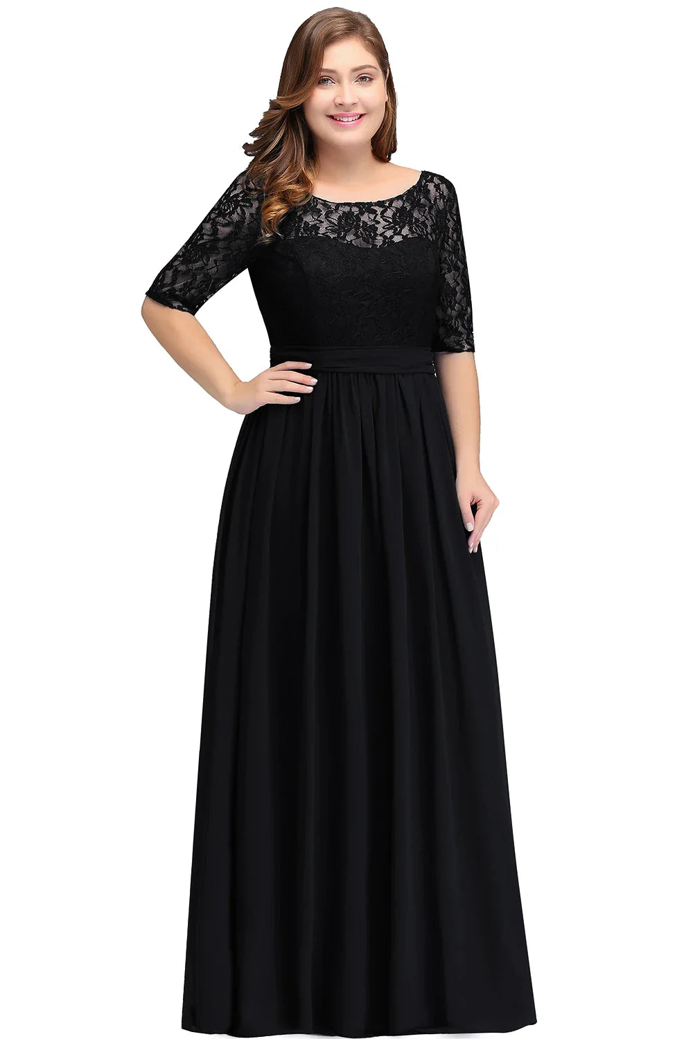 Burgundy Plus Size Bridesmaid Dresses Long V Back Sleeveless Evening Party Prom Gowns A-line Birthday Gift Women Robe De Soiree