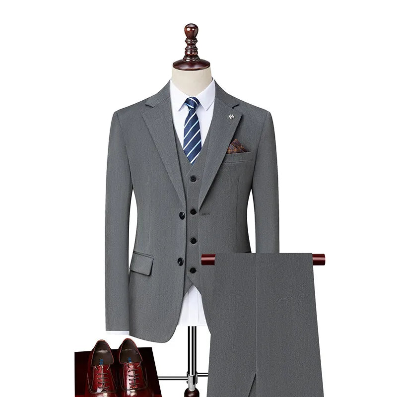 2025 High quality fashion handsome everything fashion business leisure has a single west two sets three sets