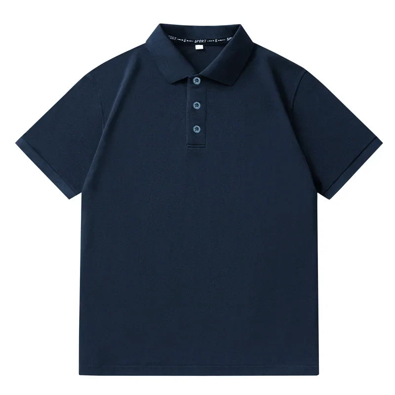 Fashion Men's Summer T-shirt Plus Size Tops 7XL 6XL 5XL Lapel Short sleeves Polo Shirt Half Sleeve Tees Male Clothing 110-180KG