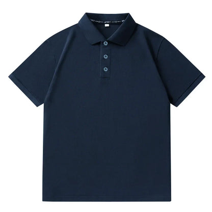 Fashion Men's Summer T-shirt Plus Size Tops 7XL 6XL 5XL Lapel Short sleeves Polo Shirt Half Sleeve Tees Male Clothing 110-180KG