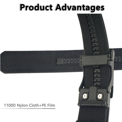 Automatic Buckle Comfortable Nylon Military Gun Belt Outdoor Hunting Multifunctional IPSC Tactical Canvas Belt Men Belt