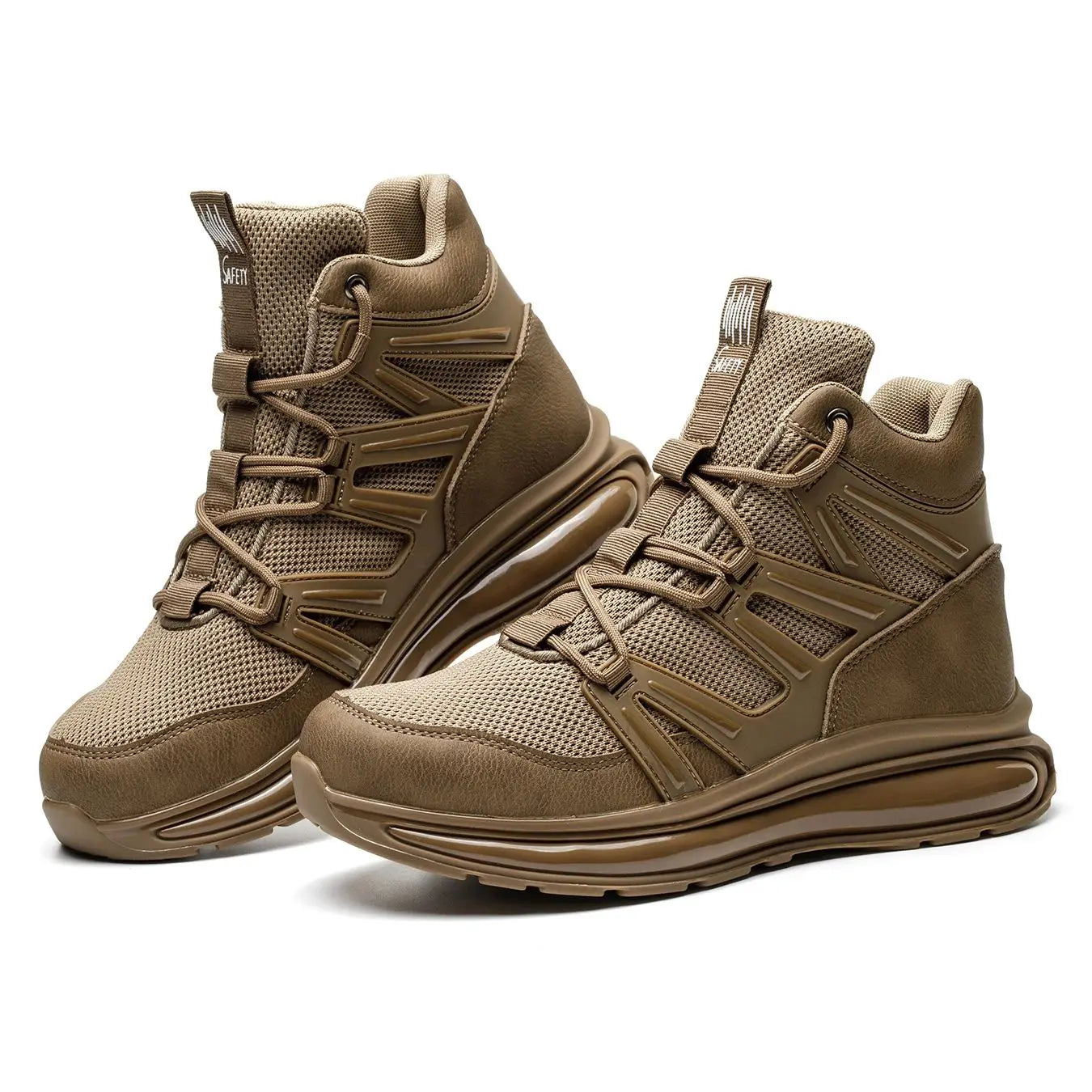 Men Work Safety Shoes Anti-smashing Steel Toe Cap Working Boots Construction Indestructible Work Soft-Soled Sneakers Men Shoes