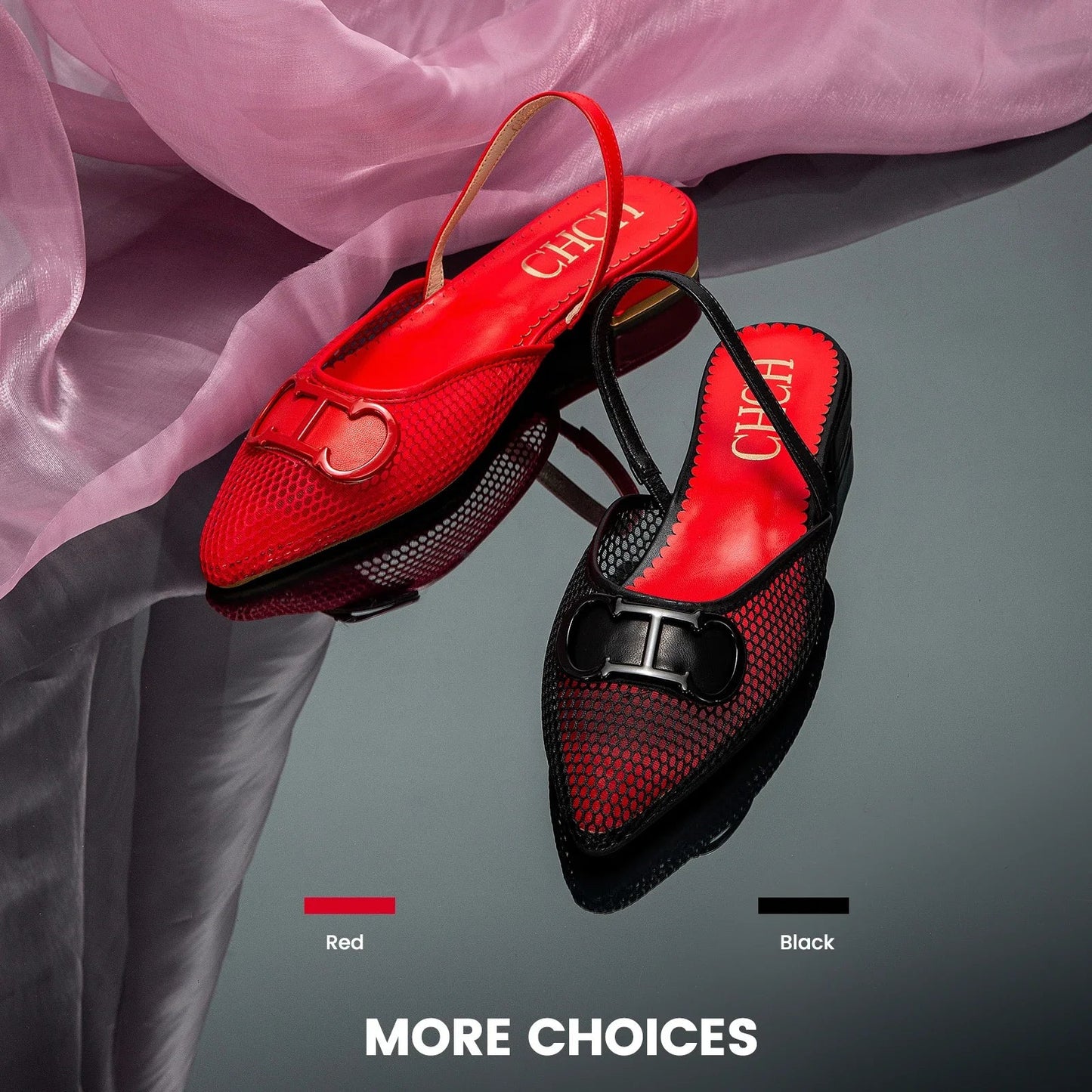 Women's Flat Shoes 2024 New Mesh Hollow Sandals Black Woman Shoes