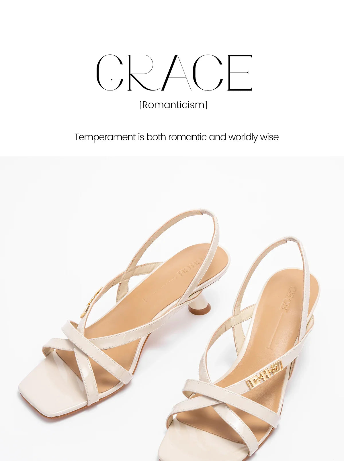 Heels Women's New Comfortable Sheepskin Leather Low Heel Sandals Wedding Banquet Women's Shoes