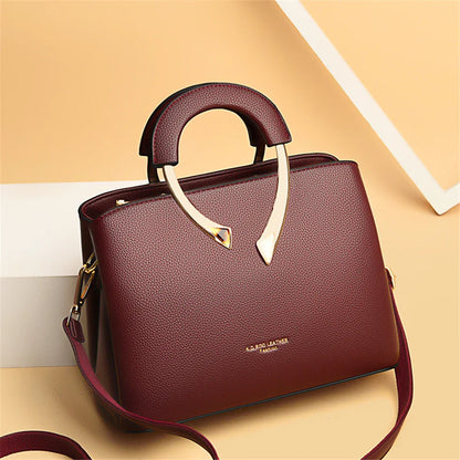 High Quality Leather Casual Tote Luxury Handbags Women Bags Designer Shoulder Crossbody Bags for Women 2024