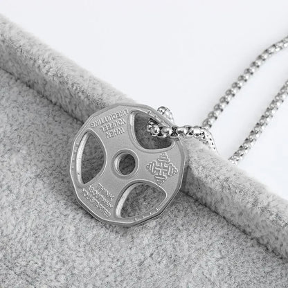 Stainless Steel 100 Dollar Bill Pendant Necklace for Men Women Fashion Lucky Wealth Jewelry Exquisite Gift