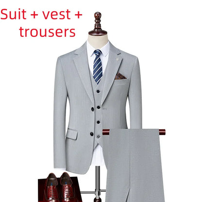 2025 High quality fashion handsome everything fashion business leisure has a single west two sets three sets