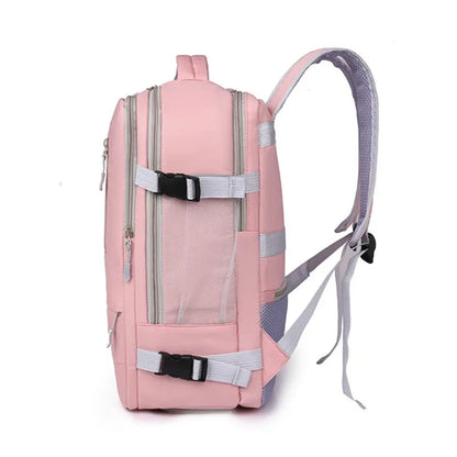 Travel Backpack Women Large Capacity Waterproof Anti-Theft Casual Daypack Bag with Luggage Strap & USB Charging Port Backpacks