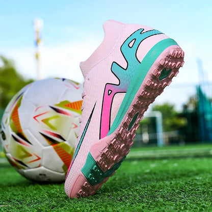 New Men Soccer Shoes Futsal Grass Cleats High-top Football Boots Non-Slip Sneakers High-quality Match Indoor Hot-selling Outdoor