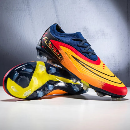 New Men Soccer Shoes Professional Sneakers Match Comfortable Football Boots Non-Slip TF/FG Ankle Boys Sports Shoes Unisex