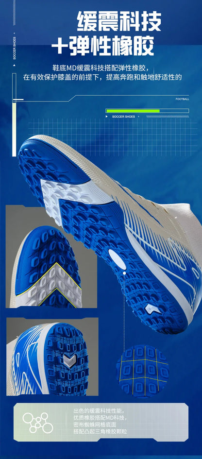 Men New TF Football Boots Original Tenis Casual Male Soccer Shoes Top Quality Ultralight Training Football Shoes Sneakers Sports