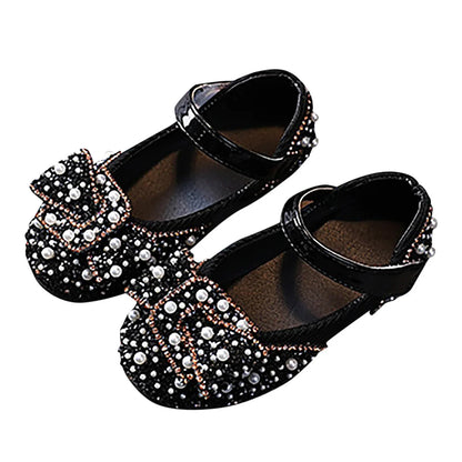 Sandals Toddler Girl Childrens Shoes Pearl Rhinestones Shining Kids Shoes Baby Girls Shoes Girls Thong Sandals Size 3